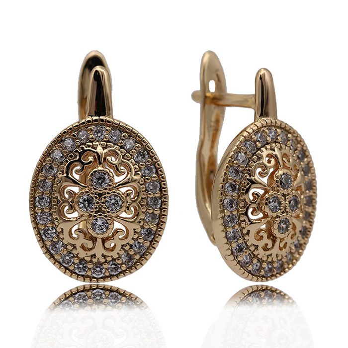 PATAYA New Micro Wax Inlay Hollow Drop Earrings Women Luxury Wedding Fashion Jewelry 585 Rose Gold Natural Zircon Flower Earring