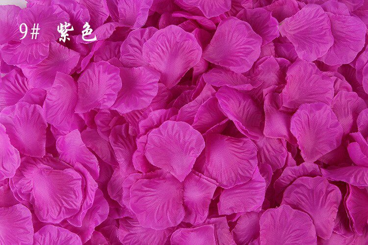 100pcs/lot 5*5cm Artificial Flowers Simulation Rose Petals