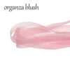blush organza