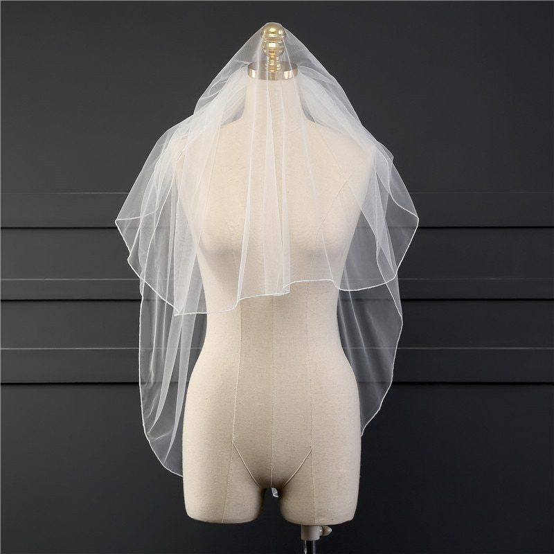Two Layer Veil With Comb
