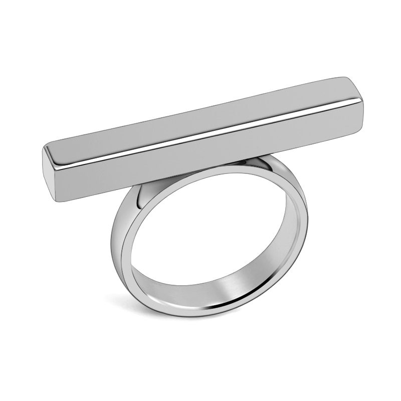 High-end Design Ring Blanks For DIY Making Comfort Rings Stainless Steel Jewelry Trend New Holiday Present