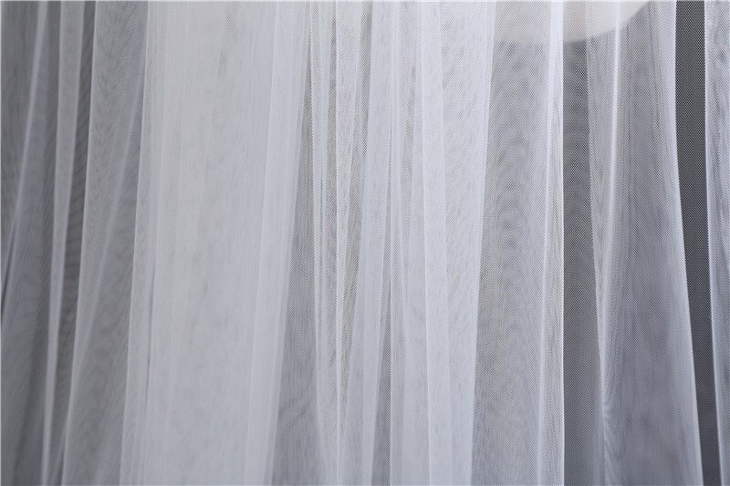 3 Meters 2 Layer White Ivory Wedding Veil With Comb