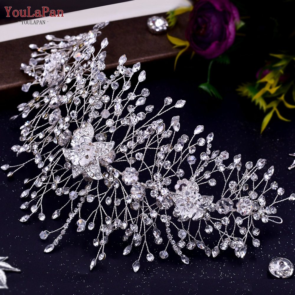 Crystal Ornaments Rhinestone Wedding Crown Tiara