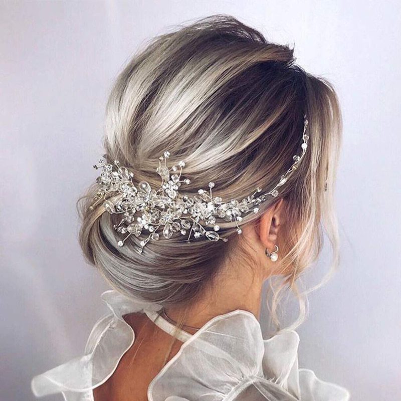 Pearl Crystal Wedding Hair Comb