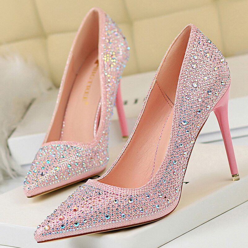 Pink 10cm Heels