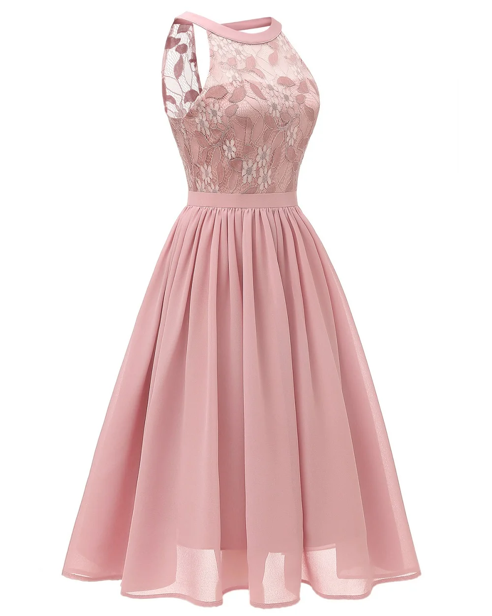 Elegant Chiffon Wedding Party Bridesmaid Dress