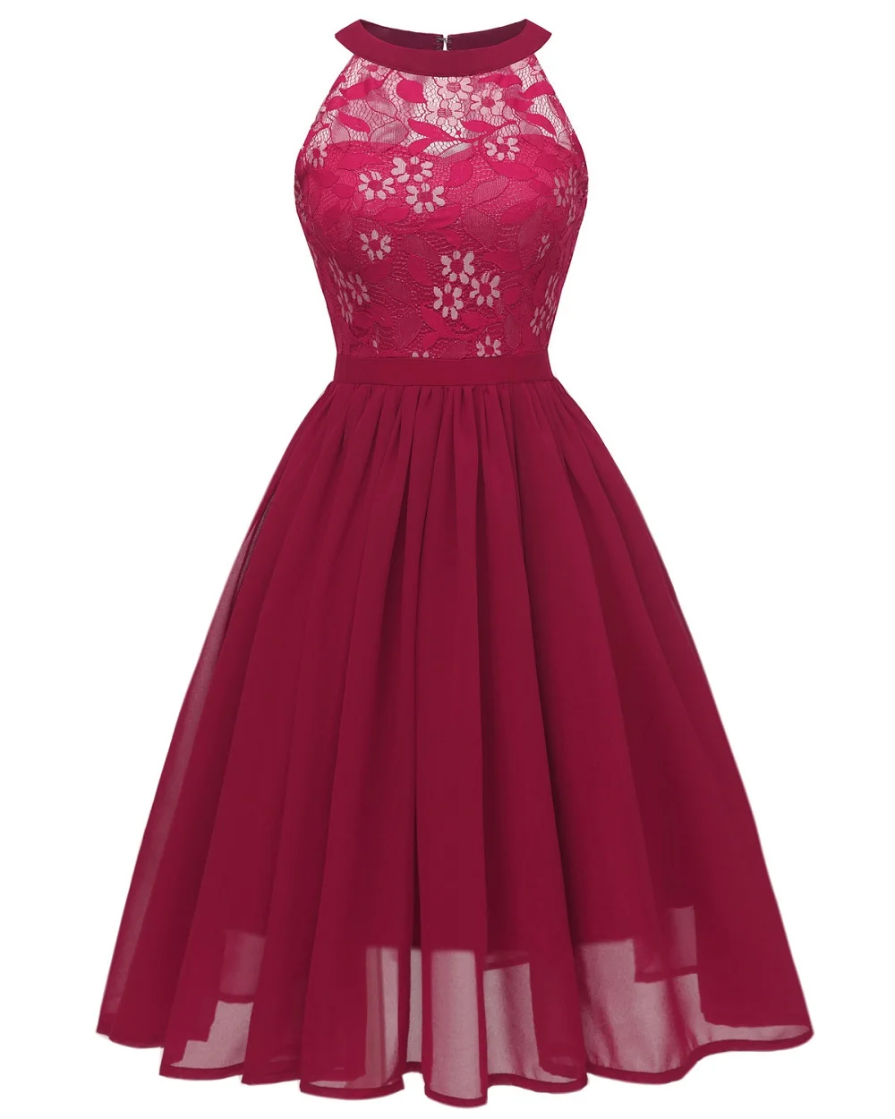 Elegant Chiffon Wedding Party Bridesmaid Dress