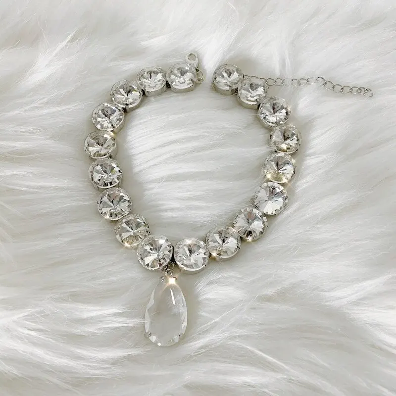 rhinestone necklace