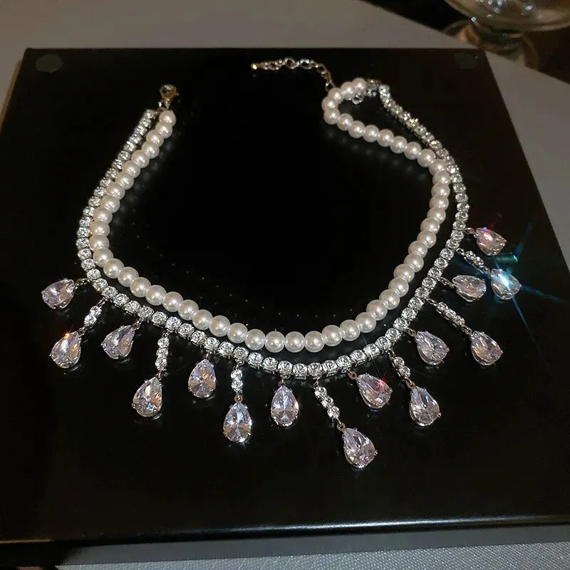 rhinestone necklace