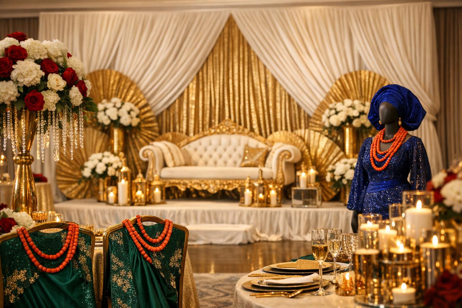 7 Nigerian Wedding Decor Ideas for Stunning U.S. Venues