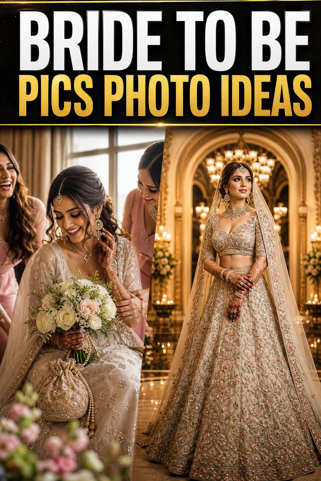 Bride-to-be pics photo ideas with a glowing bride in a white robe holding a bouquet in a bright bridal suite