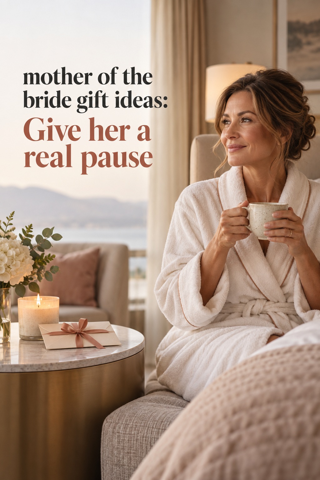 Mother of the bride gift ideas for a restorative pause