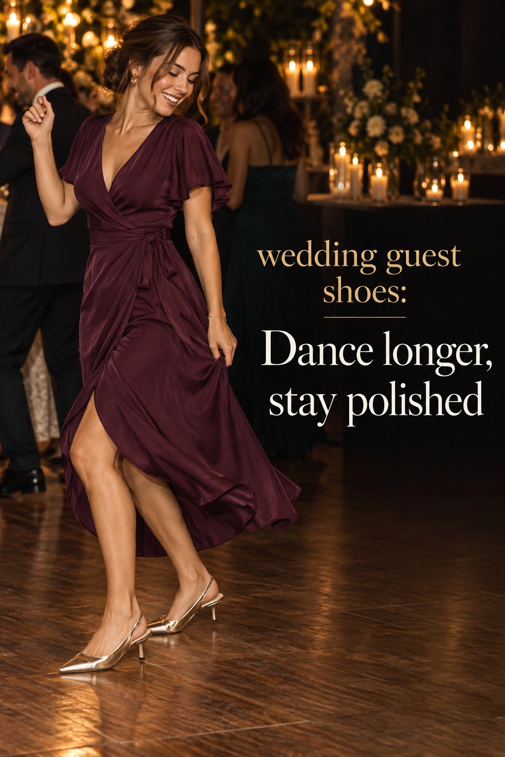 wedding guest shoes with ankle strap block heels for a barn wedding